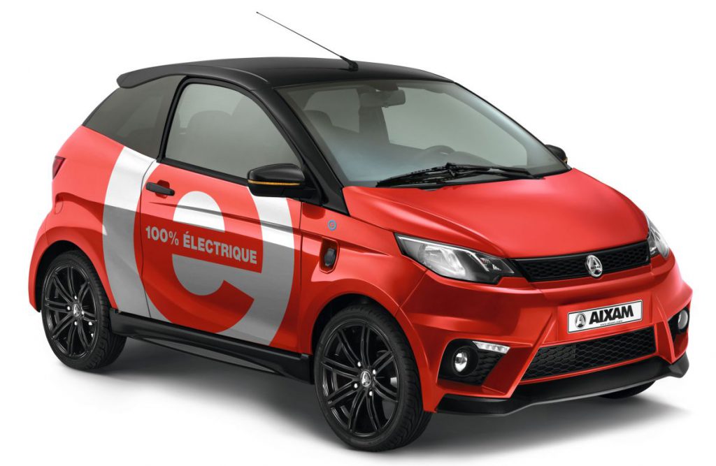 E-Aixam Coupé GTI – eldriven mopedbil från 204 990 kr.