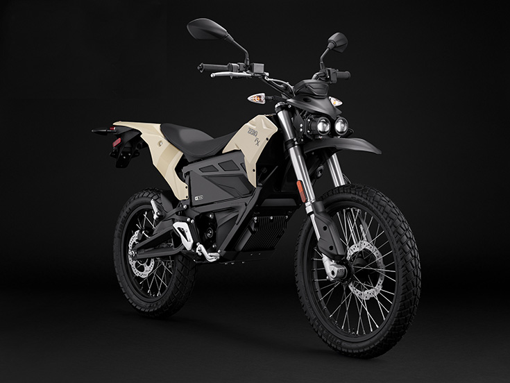 Zero FX är den gatregistrerade offroad-versionen av Zeros elmotorcyklar som funkar lika bra i terräng som i trafik.