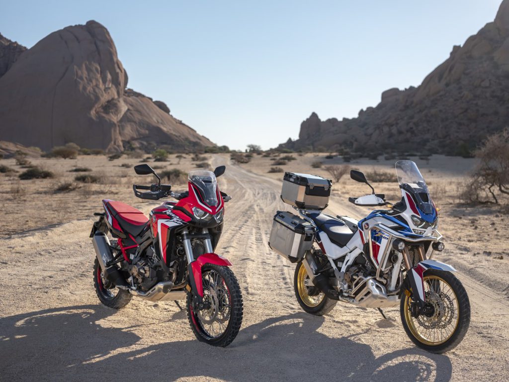 2020 års Africa Twin och Africa Twin Adventure Sports